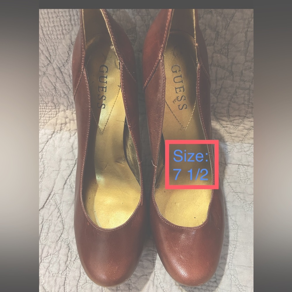 Several different paid of high heels.RED HEELS SOLD